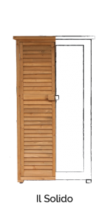 armadio da esterno solido